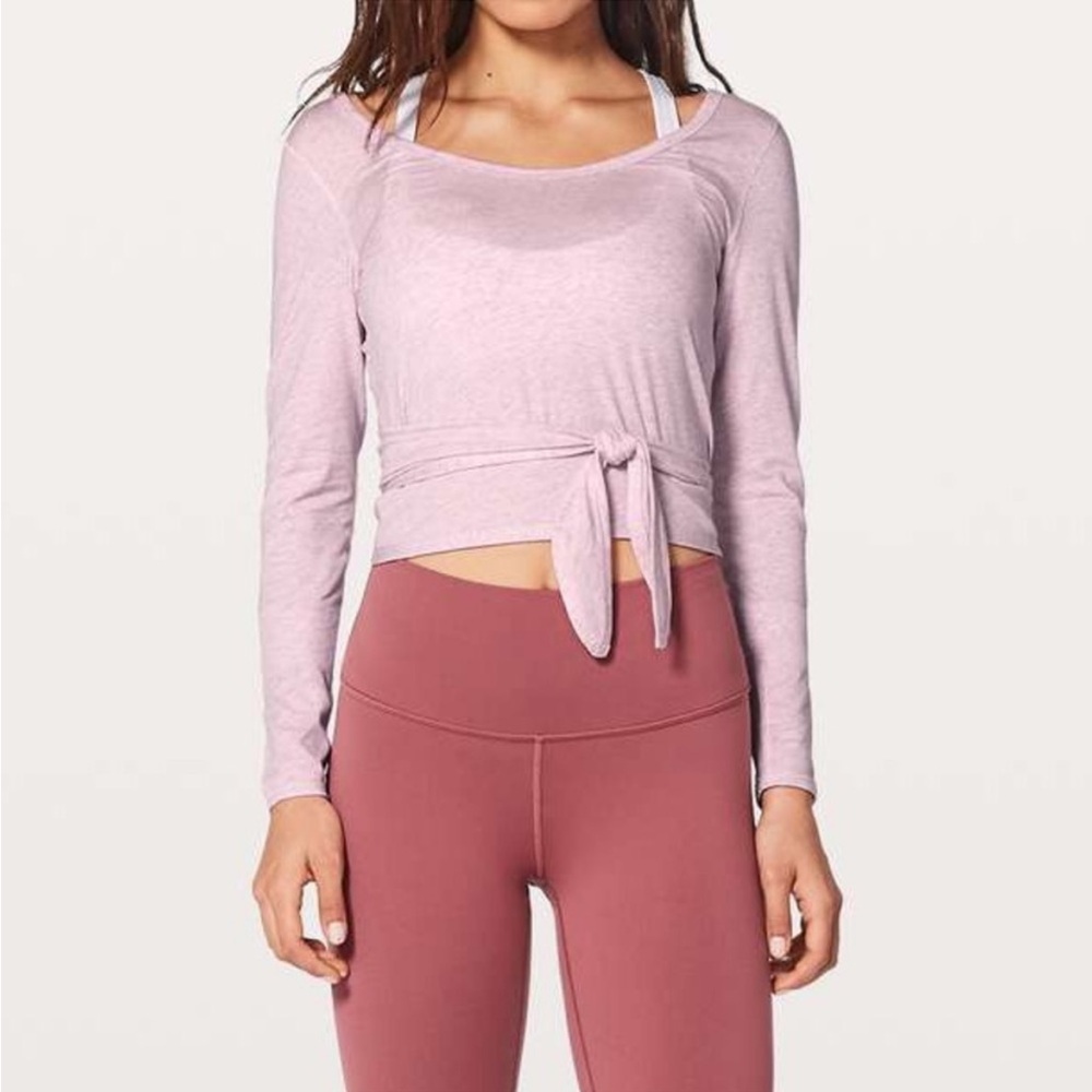 Lululemon It’s A Tie Long Sleeve Top